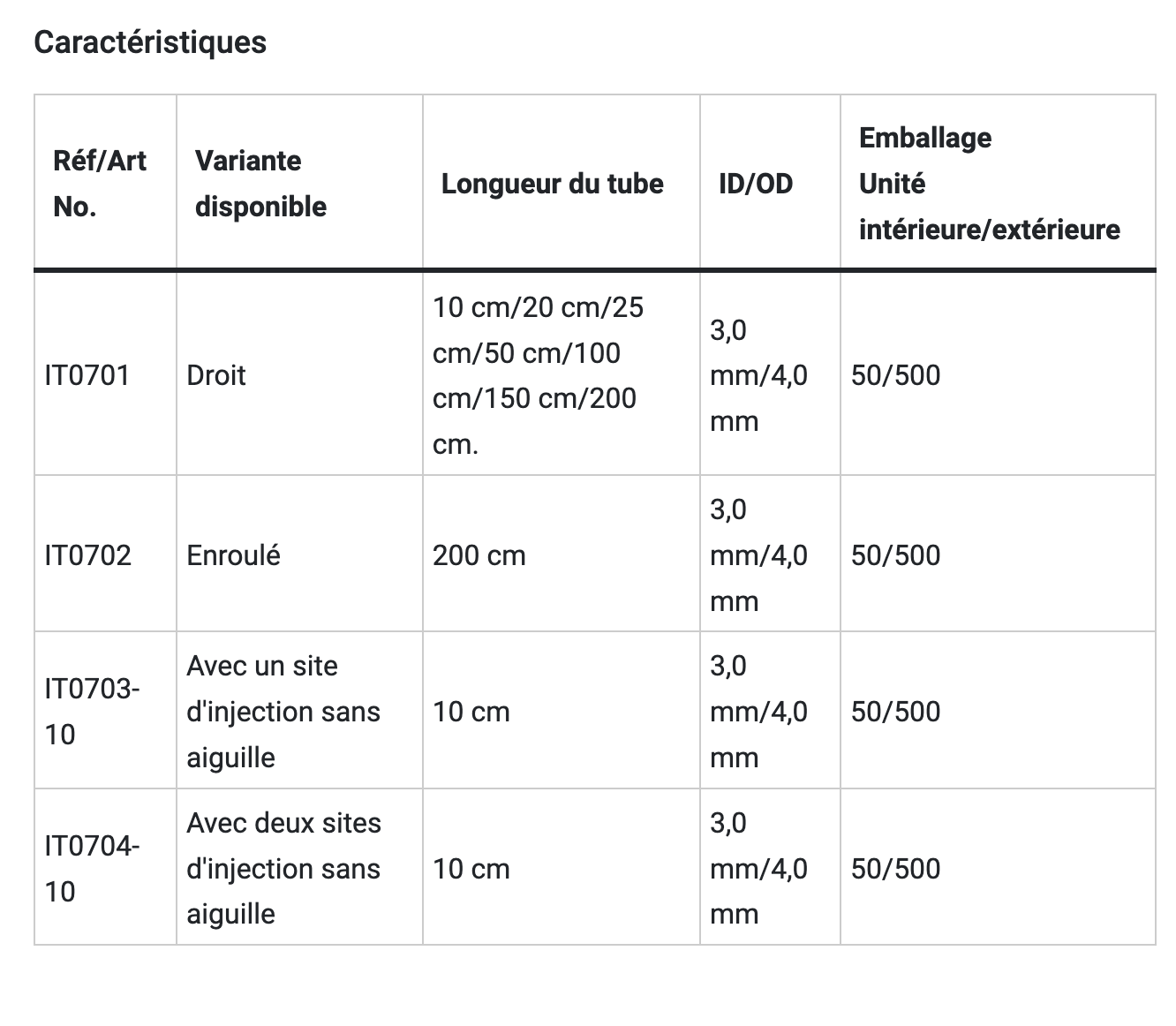 Tube d'extension Basse pression avec robinet 3 voies intégré