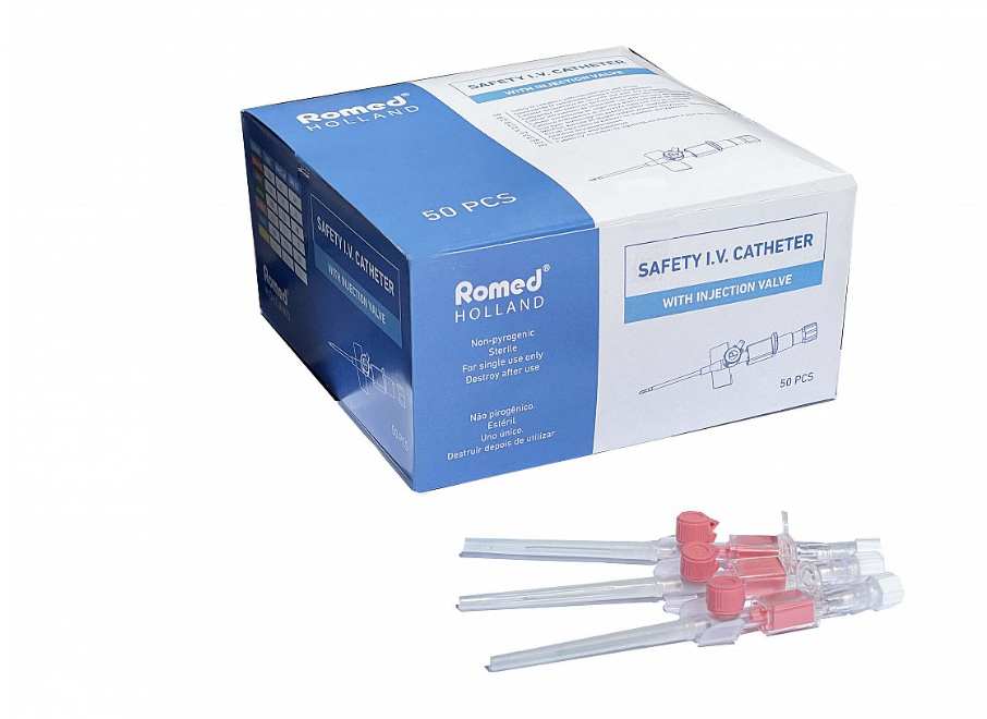 Romed Safety Cathéters intraveineux, S-IVCATH-18G